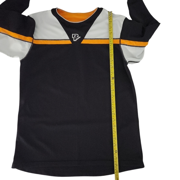 RACE FACE Stage Long Sleeve MTB Jersey black/orange medium (no size tag) - Picture 11 of 14